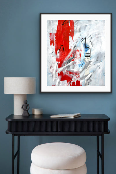 Infinitesimal Dilemma 30" X 34" Acrylic on Canvas