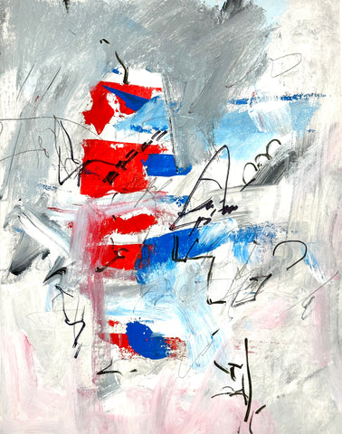 "Radical Acquaintances" 9" X 12" Acrylic on Canvas
