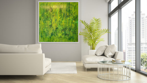 "Refresh" Acrylic on Panel 48" x 48"