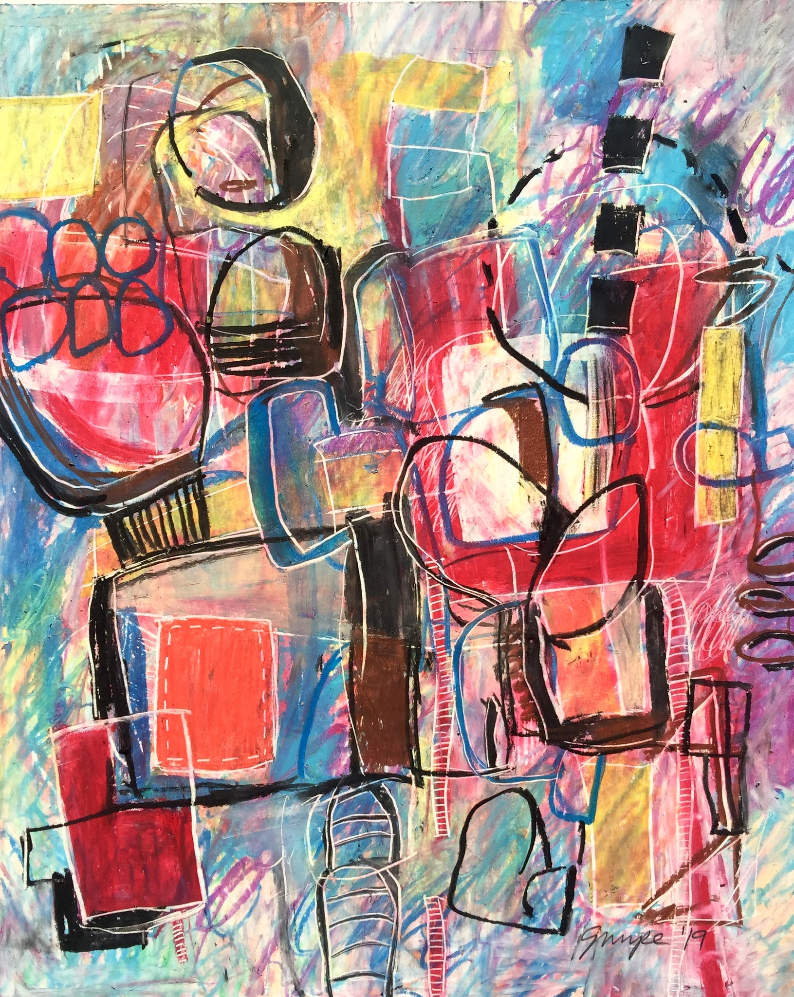Obsessive resonance by Debi Grupe GrupeART